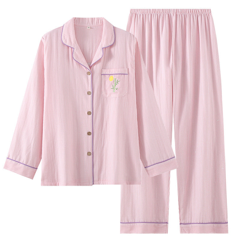 Blush Bloom Cotton Night Suit