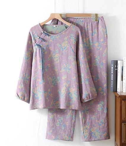 Lavender Whisper Cotton Nightwear Set