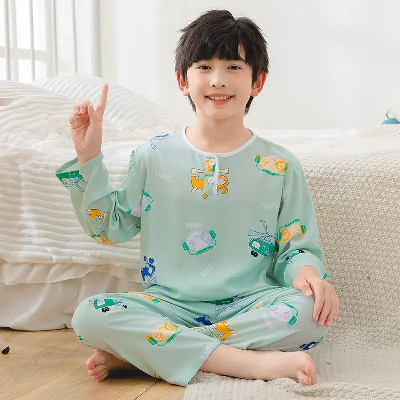 Mint Groove Boys Nightsuit Set 🎧