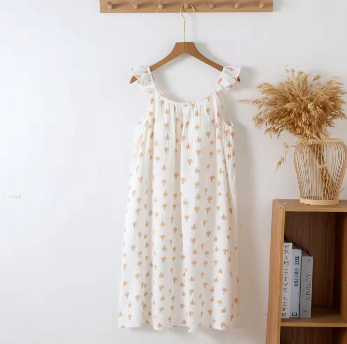 Sunlit Grace Cotton Nightdress