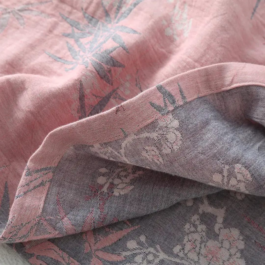 Blush Floral Cotton Night Dress – Soft & Comfortable Sleepwear